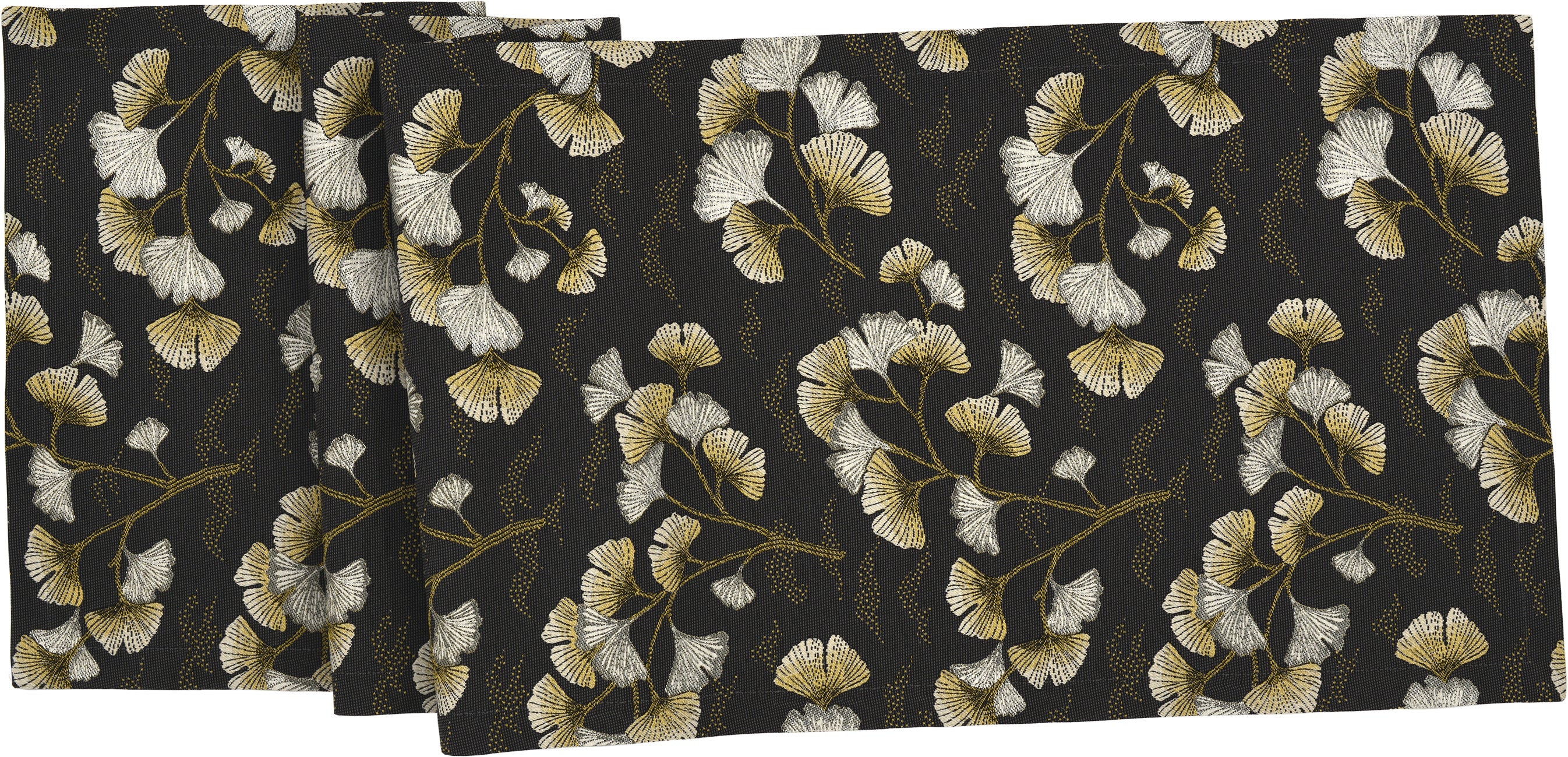 Sander Tischläufer SEA Flowers, 50x140 Cm – Jacquard-Stoff Mit Unterwasser-Motiv, Waschbar Bei 30°C