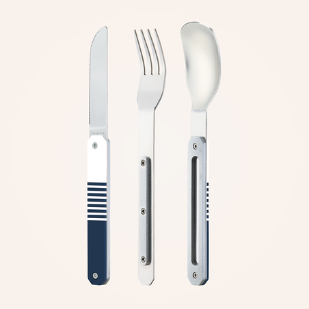 Akinod Besteckset Blauer Marine