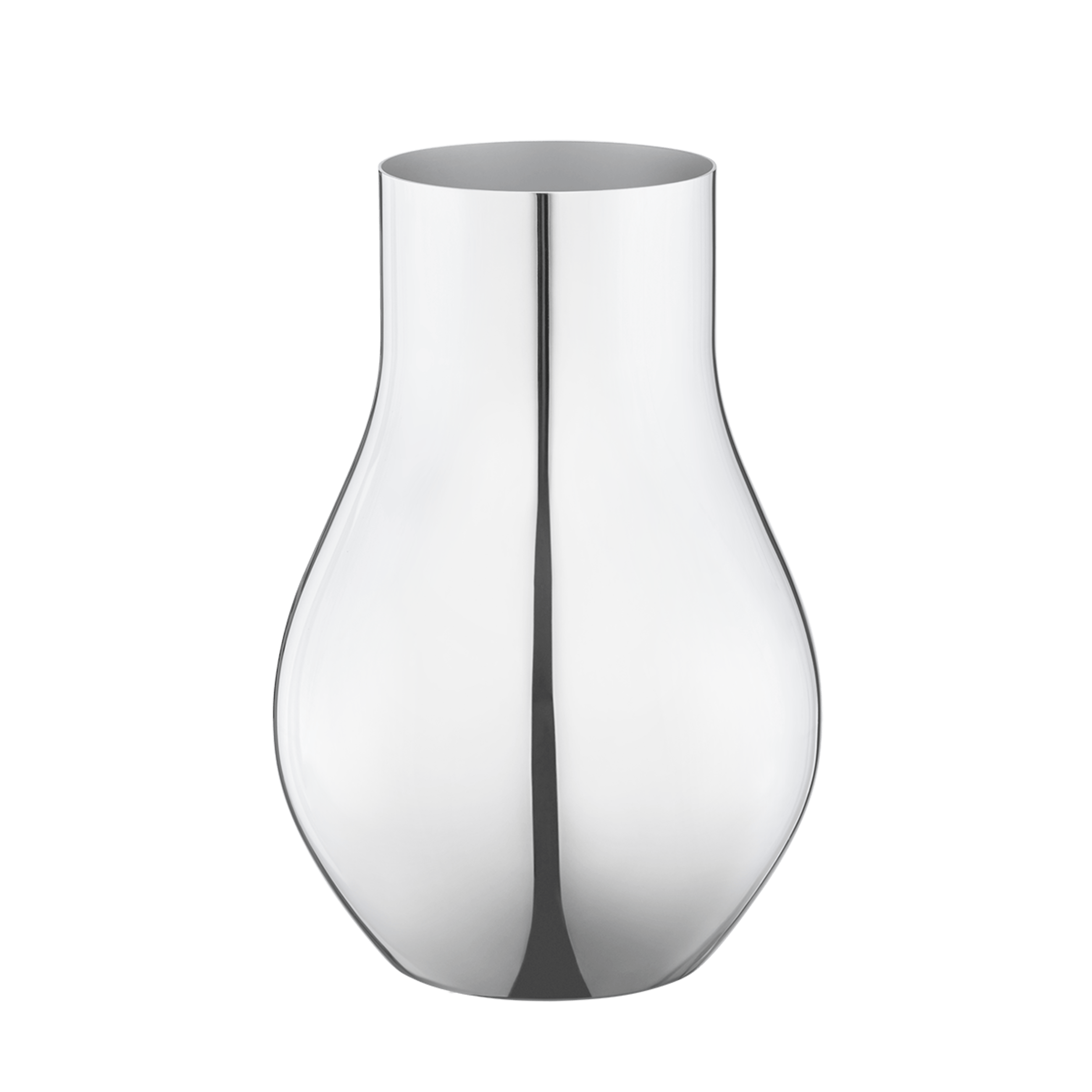 Georg Jensen Vase Cafu 216 mm stainless steel