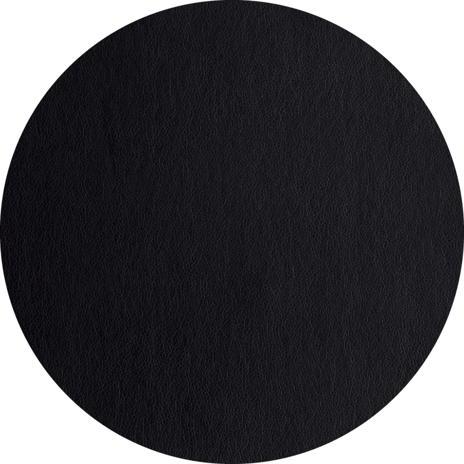 ASA leather optic Tischset rund schwarz D. 38 cm Lederoptik
