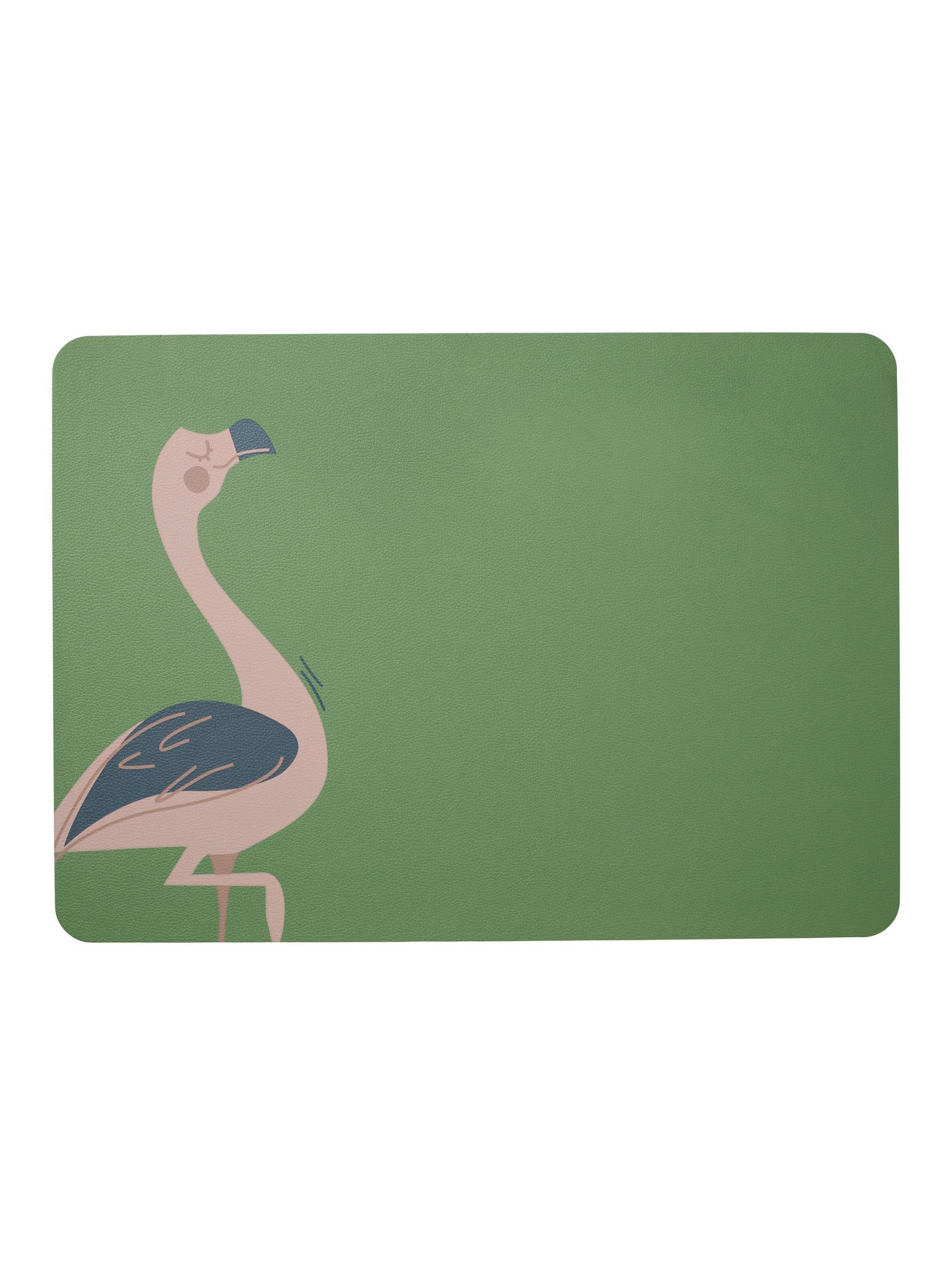ASA kids Tischset Fiona Flamingo 46 x 33 cm Lederoptik