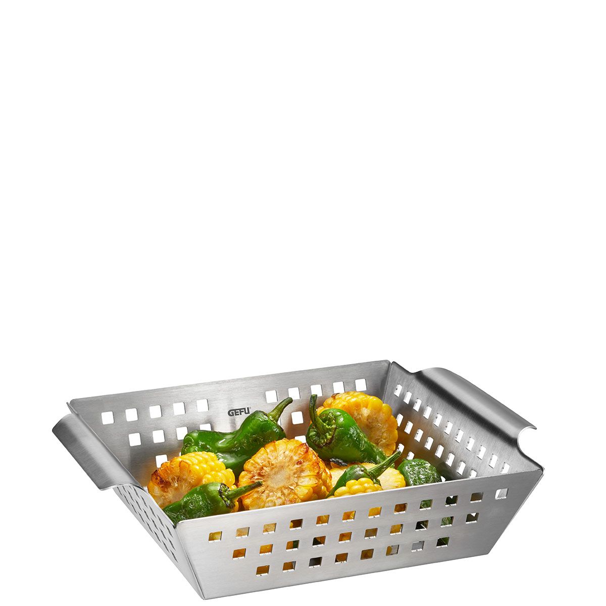 Grillschale aus Edelstahl klein