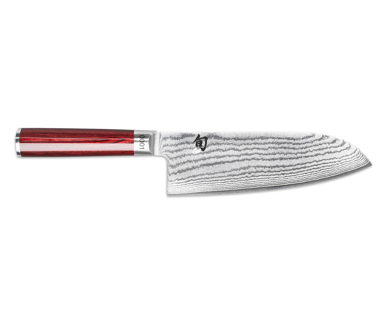 KAI DM-0717RD, Red Edition großes Santoku