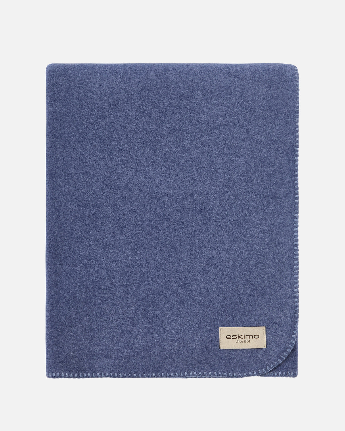 Decke in Farbe Jeans 