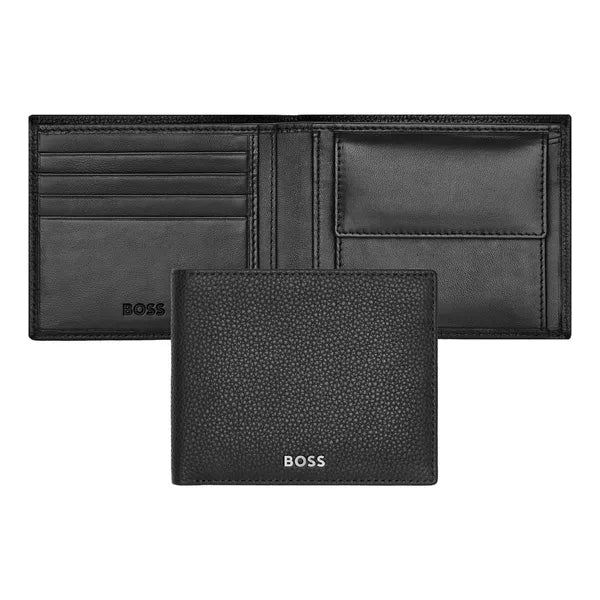 BOSS Brieftasche und Gelbörse Classic Grained Black