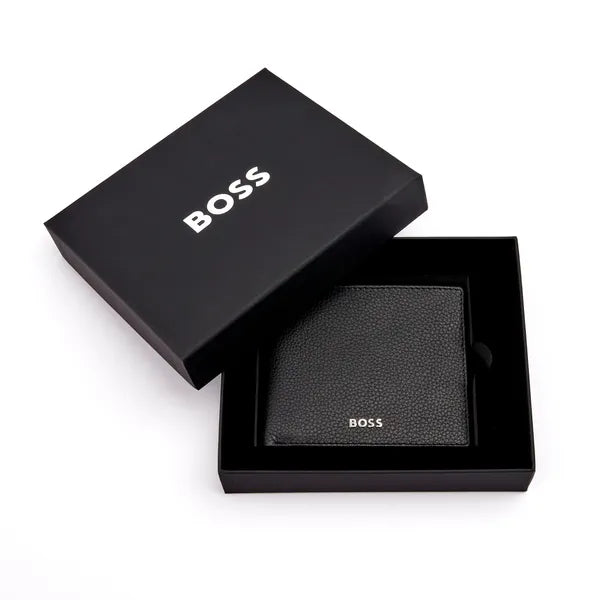 BOSS Brieftasche & Geldbörse mit Klappe Classic Grained Black