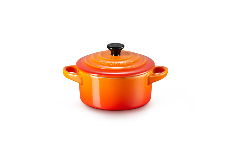 Le Creuset Mini-Cocotte Steinzeug ofenrot 10 cm 0.25 l