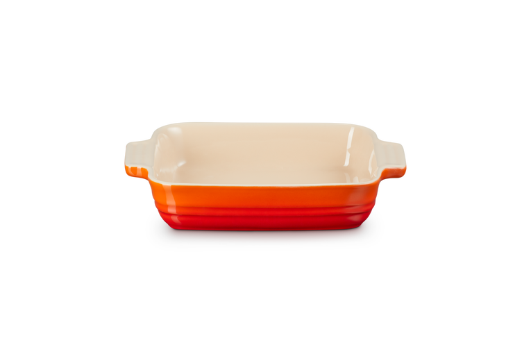 Le Creuset Auflaufform Klassik quadratisch Steinzeug ofenrot 23 cm 1,8 l