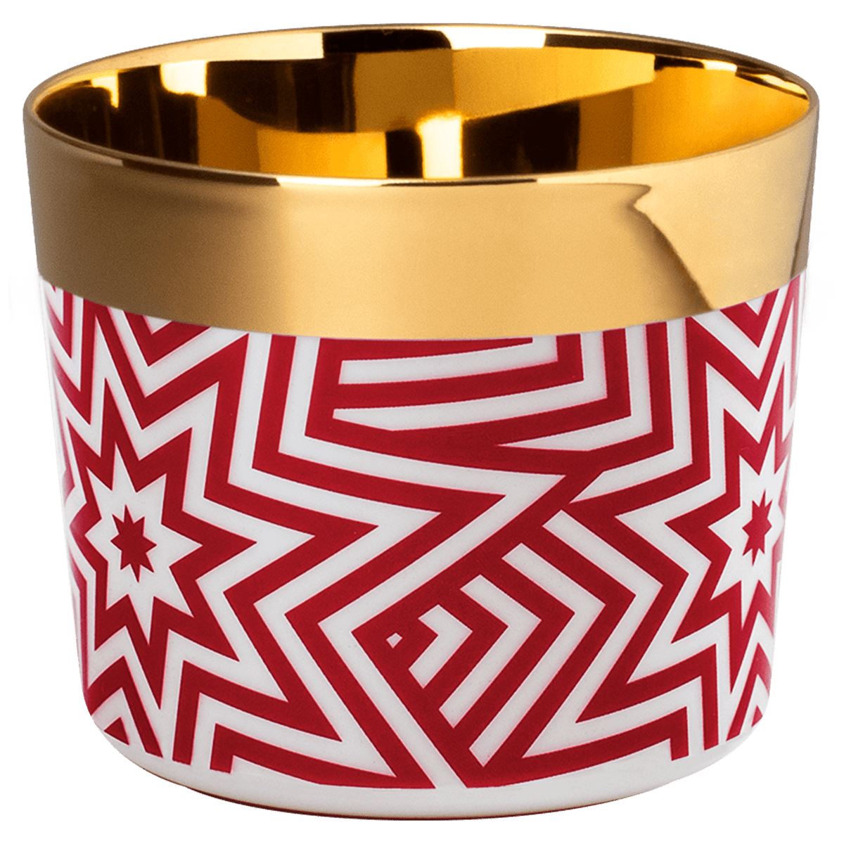Sieger by Fürstenberg RED POP Sip of Gold Champagnerbecher Stars red
