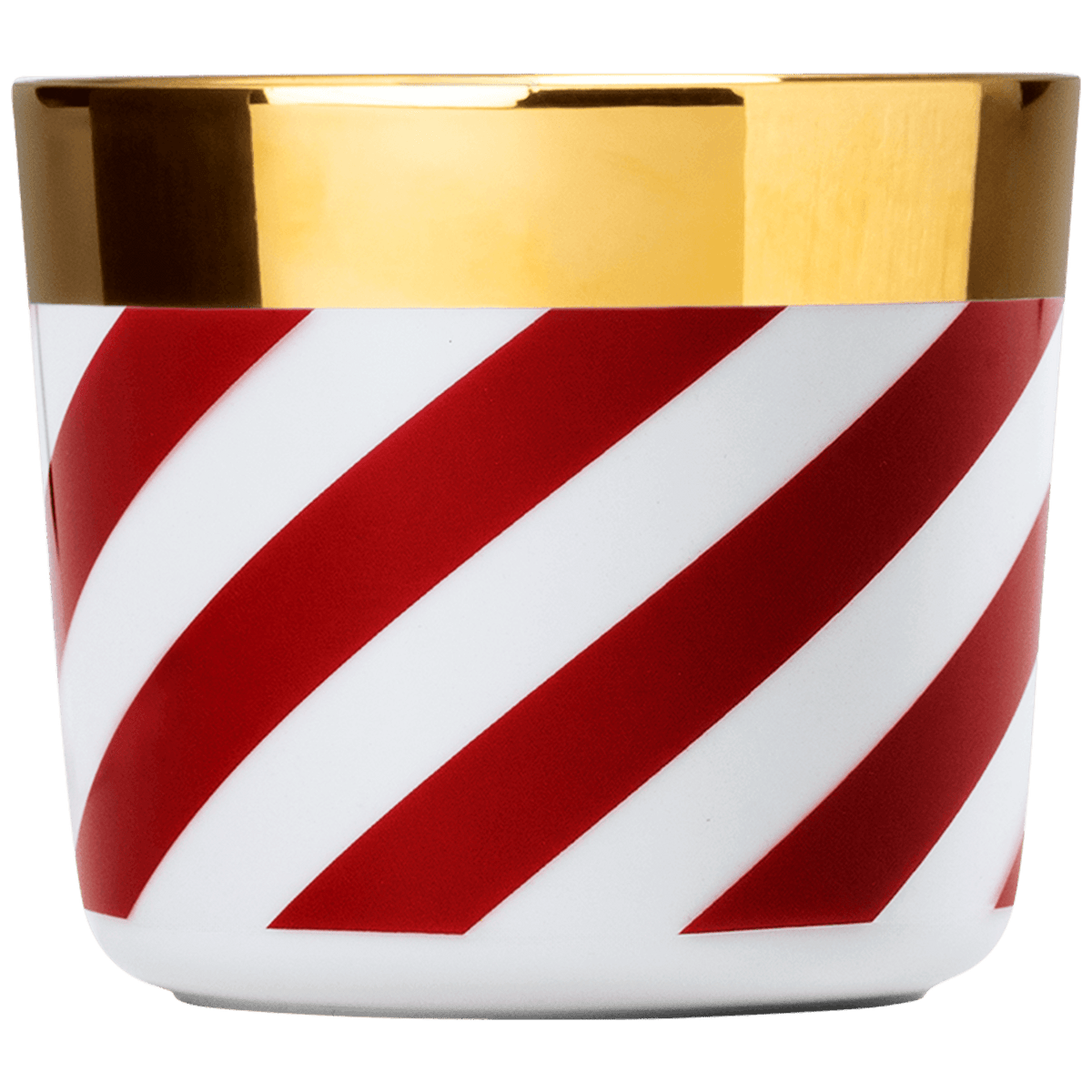 Sieger by Fürstenberg Red Pop Sip of Gold Champagnerbecher Candy Cane Red