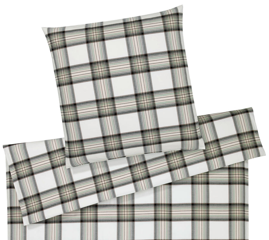 Elegante Westminster Soft-Flanell Bettwäsche, 135x200 cm