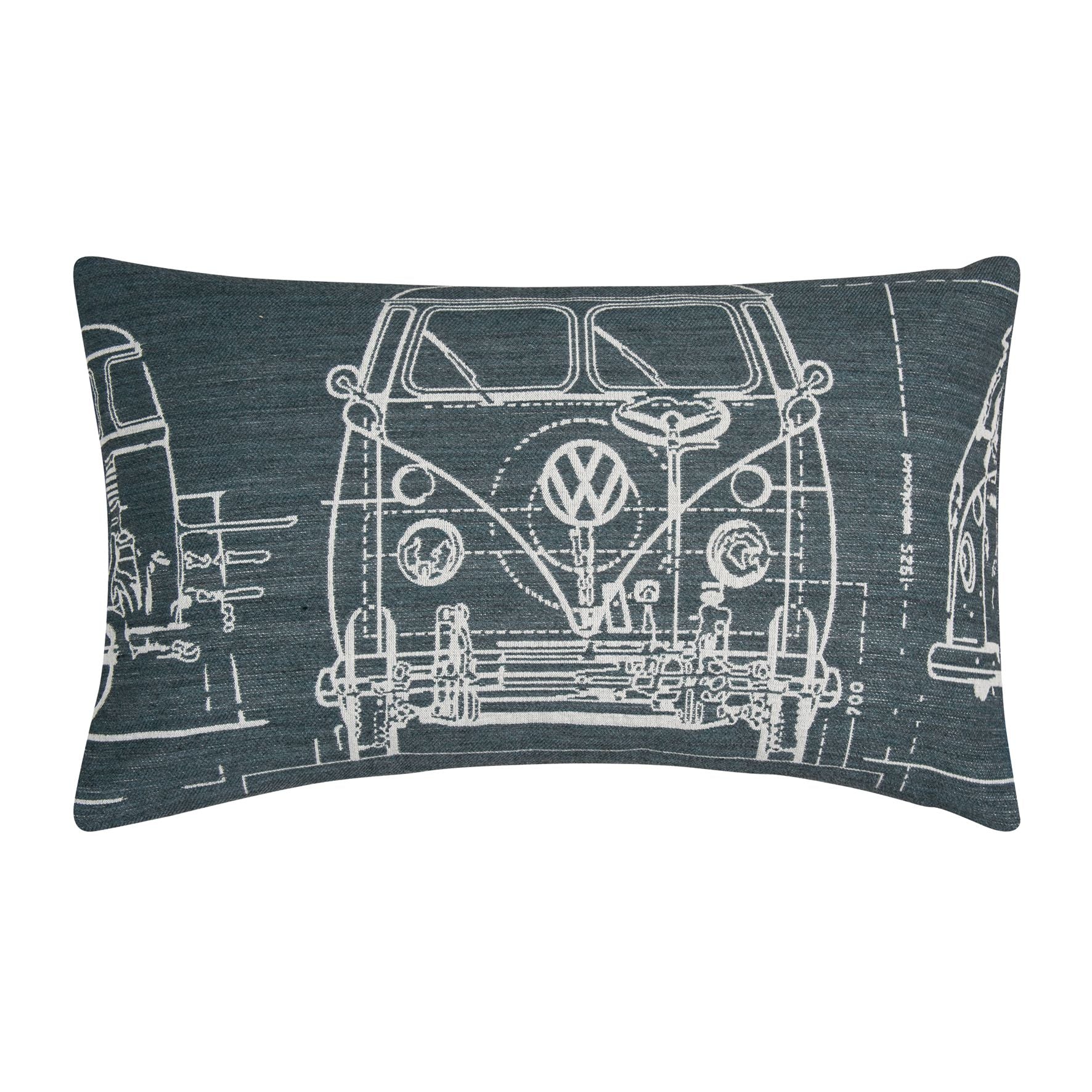 PAD Kissenhülle Volk grau 35x60cm