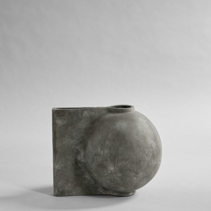 101 cph - Offset Vase mini dark grey