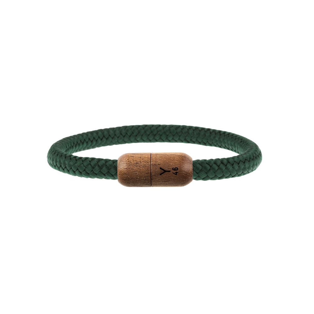 Eydl Palladium "Pascal" Armband Nuss Paracord