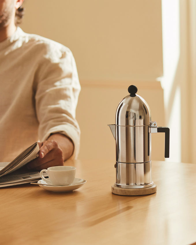 Alessi La Cupola Espressomaschine 6 Tassen