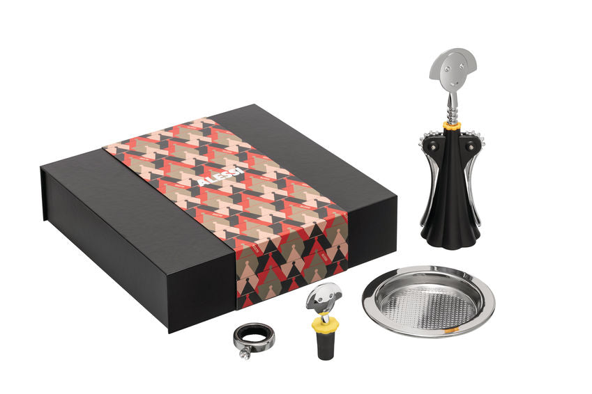 Alessi Geschenkset "Anna" Alessi & Wine 4 tlg.