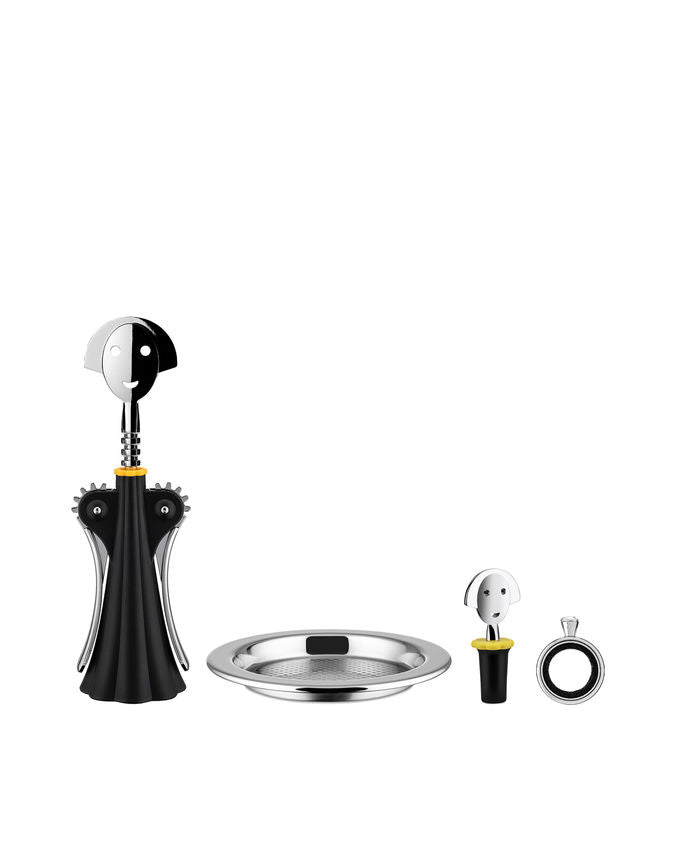 Alessi Geschenkset "Anna" Alessi & Wine 4 tlg.