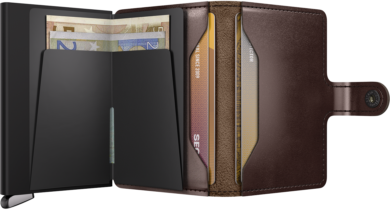 Secrid Premium miniwallet dusk Dark brown +