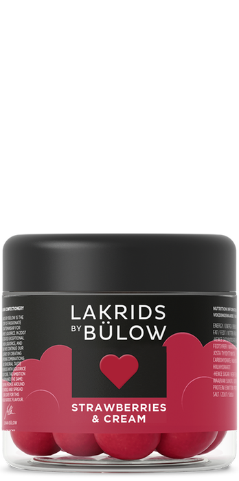 Lakrids by Bülow Love- Strawberries & Cream, 125g