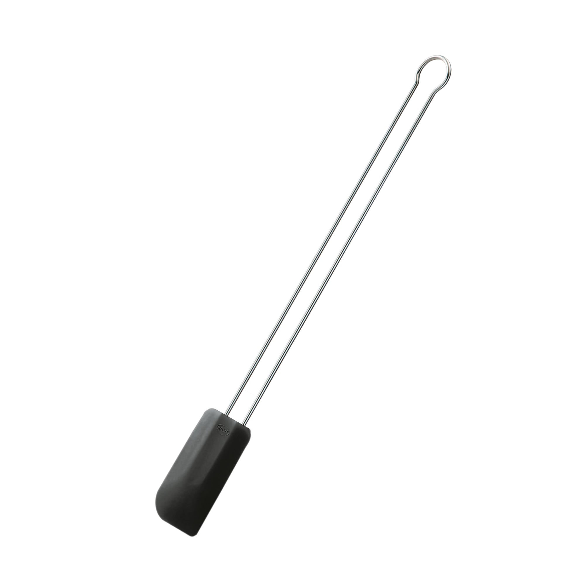 Rösle Teigschaber lang 26cm schwarz