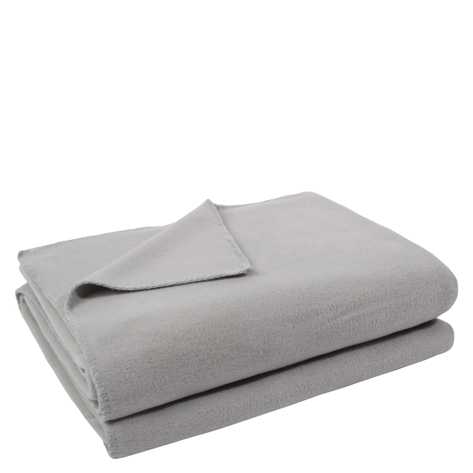 Zoeppritz Soft-Fleece Decke Farbe 920 light grey 160 x 200 cm