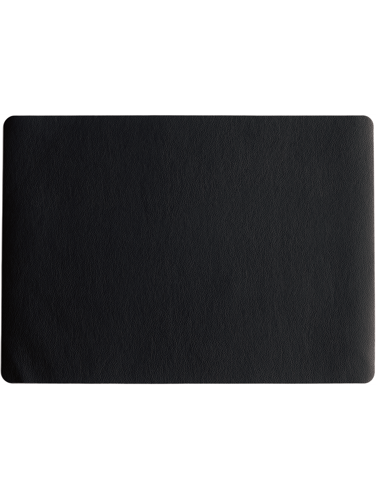 ASA leather optic Tischset eckig schwarz 46 x 33 cm PU