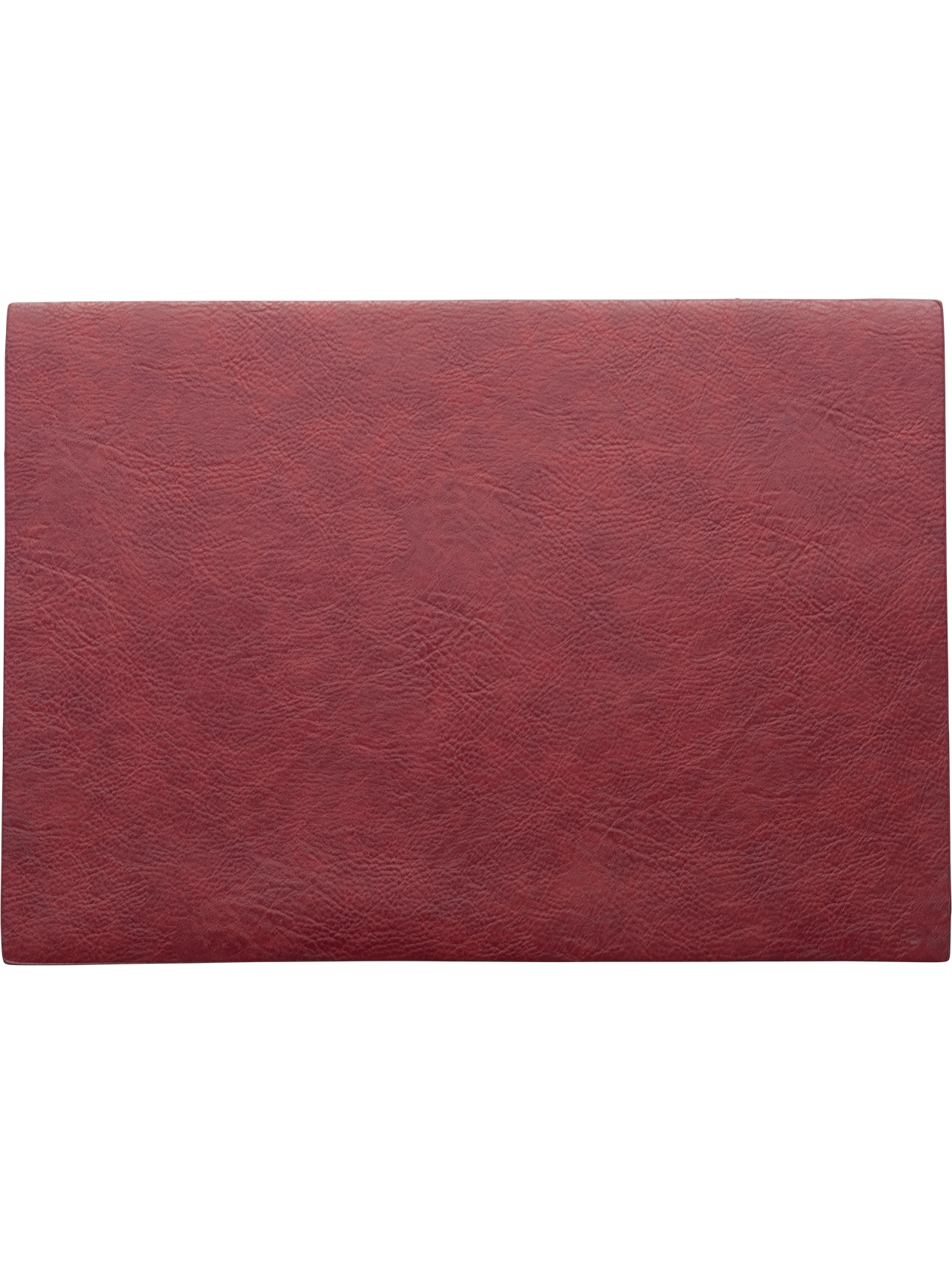 ASA leather optic Tischset eckig rosewood 46 x 33 cm PU