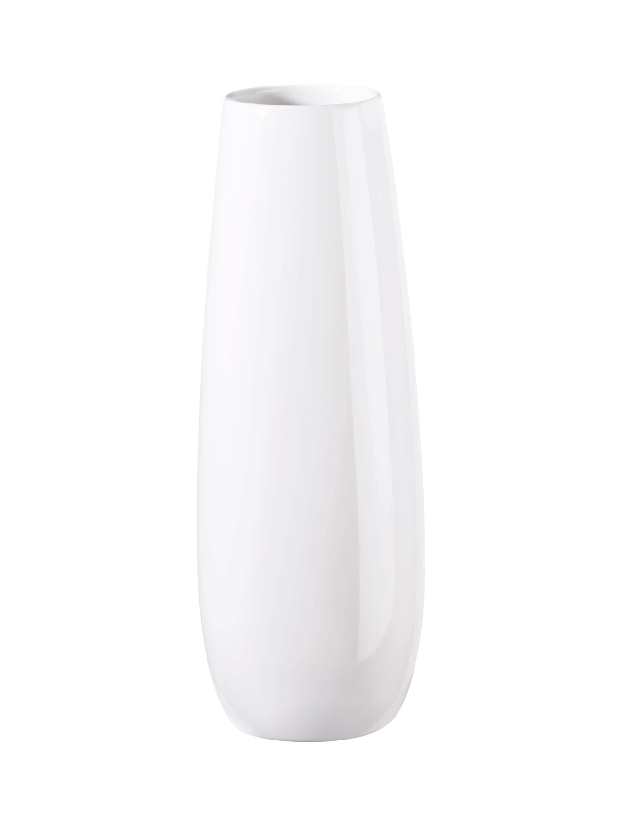 ASA ease Vase weiß glänzend D. 6 cm H. 25 cm