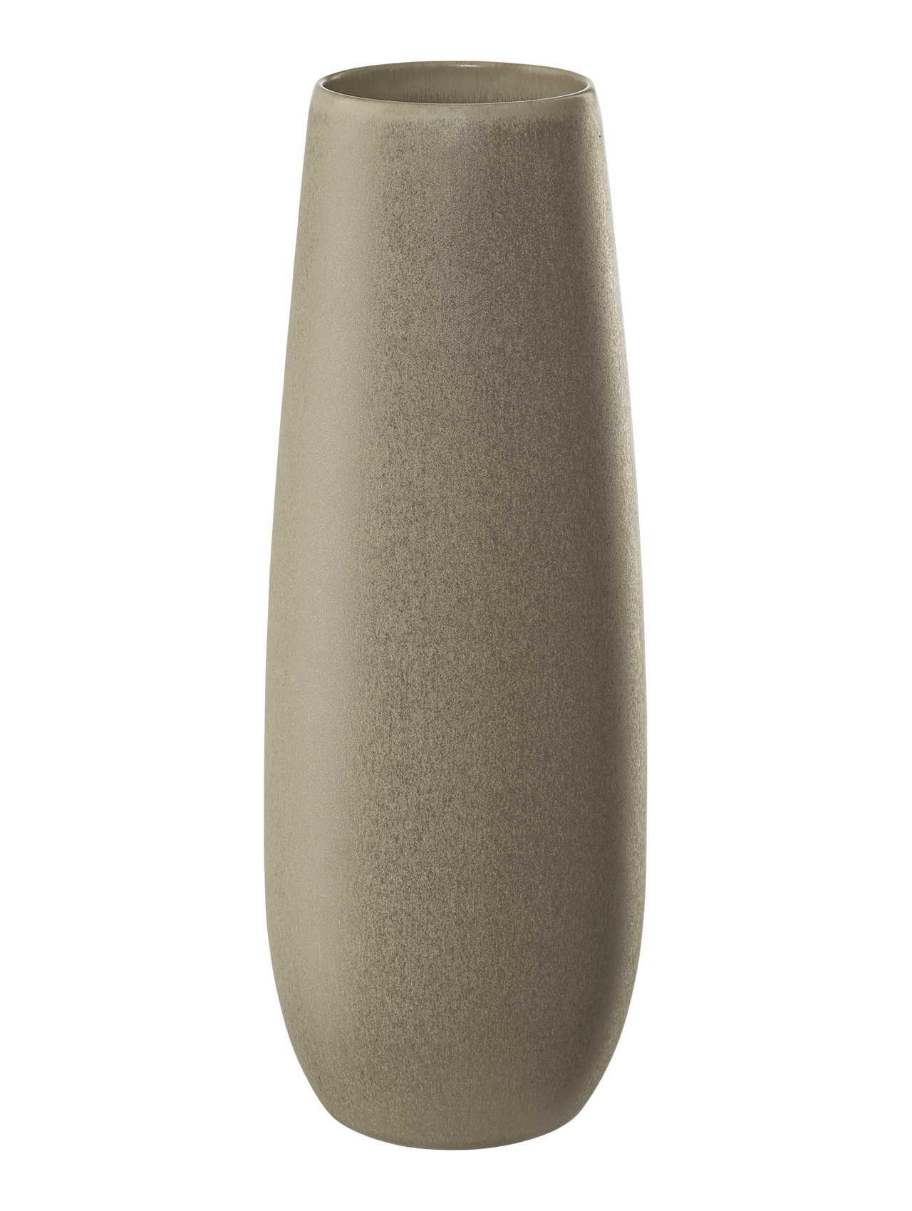 ASA ease Vase stone braun D. 8 cm H. 32 cm